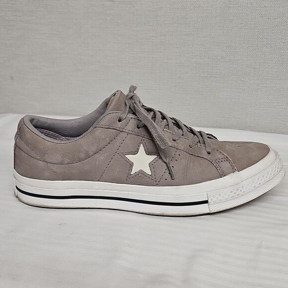 CONVERSE ONE STAR MERCURY GREY SUEDE SNEAKERS BFPM-04-375 - Picture 6 of 10